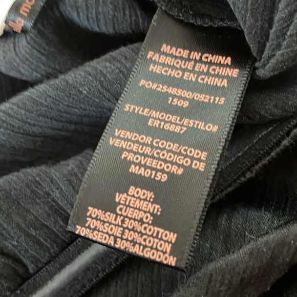 Ella Moss Izzy strapless jumpsuit in black NWT chic - Picture 10 of 10